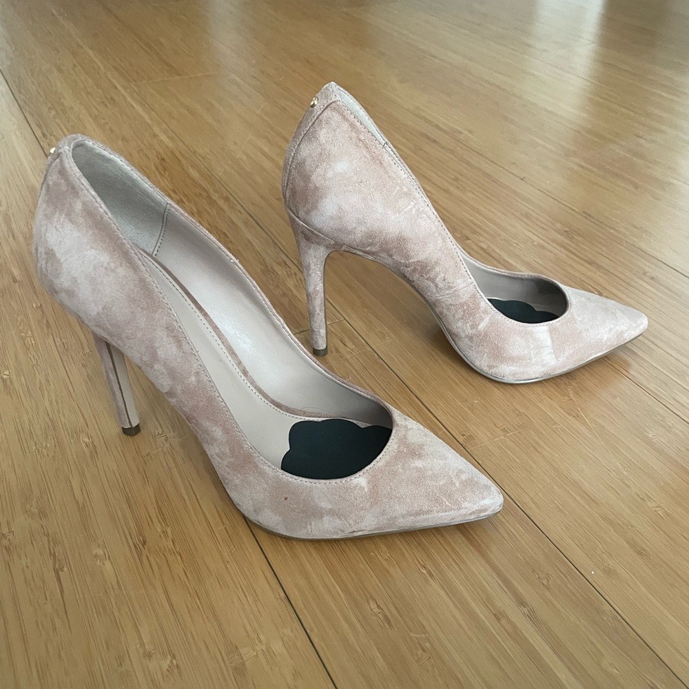 Classic beige heels